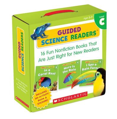 Guided Science Readers: Level C (Parent Pack): 16 Fun Nonfiction Books That Are Just Right for New Readers [With Sticker(s) and Activity Book] by Charlesworth, Liza