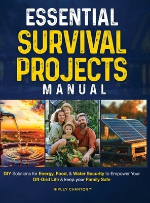 Essential Survival Projects Manual: DIY Solutions for Energy, Food & Water Security to Empower Your Off-Grid Life & Keep Your Family Safe by Chanton, Ripley