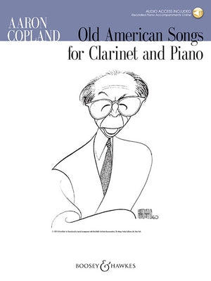Old American Songs: Clarinet and Piano by Copland, Aaron