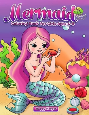 Mermaid Coloring Book by Hall, Harper