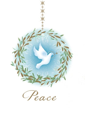 Peaceful Tidings Small Boxed Holiday Cards (20 Cards, 21 Self-Sealing Envelopes) by 