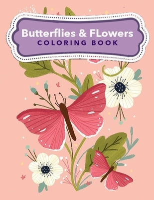 Butterflies & Flowers Coloring Book by Deguzman, Enrico