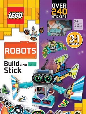 Lego(r) Books Build and Stick: Robots by Ameet Sp Z O O