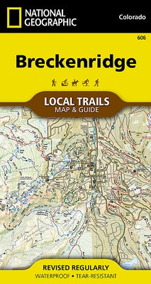 Breckenridge Map [Local Trails] by National Geographic Maps - Trails Illust