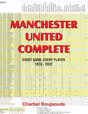 Manchester United Complete: Every Game, Every Player 1878-2022 by Boujaoude, Charbel