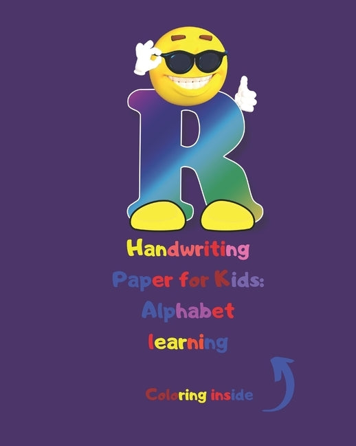 Handwriting Paper for Kids: Alphabet learning: Cursive Writing Books for Kids.Handwriting Practice Paper:3-Line and Checkered Writing Sheets for K by Powers, Variegated