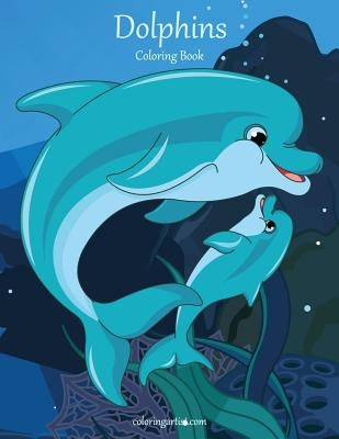 Dolphins Coloring Book 1 by Snels, Nick
