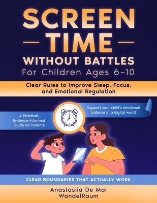 Screen Time Without Battles: For Children Ages 6-10: Clear Rules to Improve Sleep, Focus, and Emotional Regulation by de Mai, Anastasiia
