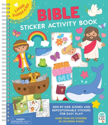 Bible Sticker Activity Book (Little Sunbeams) by Massironi, Daniela