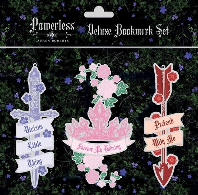 Lauren Roberts: Powerless Trilogy Deluxe Bookmark Set (Set of 3) by Insight Editions