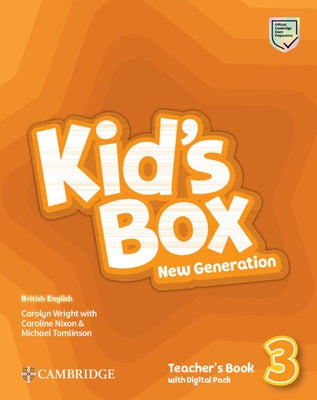 Kid's Box New Generation Level 3 Teacher's Book with Digital Pack British English by Wright, Carolyn