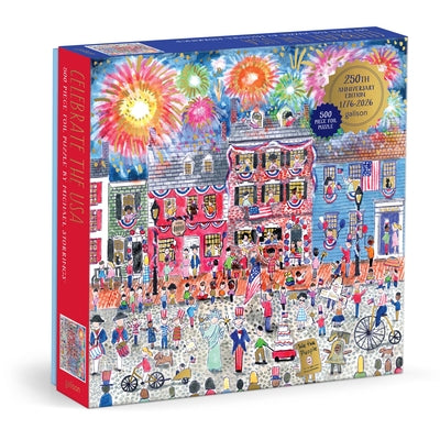 Michael Storrings Celebrate the USA 500 Piece Foil Puzzle by Storrings, Michael
