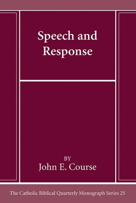 Speech and Response by Course, John E.