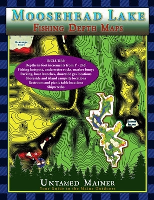 Moosehead Lake Depth Maps by Quintal-Snowman, Angela