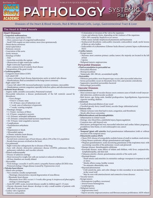 Pathology: Systemic 1: Quickstudy Laminated Reference Guide by Zaher, Aiman