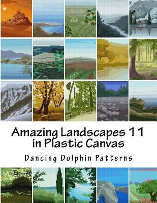 Amazing Landscapes 11: in Plastic Canvas by Patterns, Dancing Dolphin