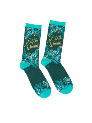 Puffin in Bloom: Little Women Socks - Small by Out of Print
