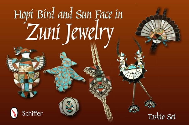 Hopi Bird and Sun Face in Zuni Jewelry by Sei, Toshio