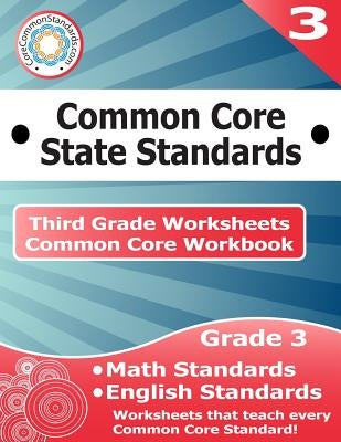 Third Grade Common Core Workbook: Worksheets by Corecommonstandards Com