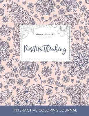 Adult Coloring Journal: Positive Thinking (Animal Illustrations, Ladybug) by Wegner, Courtney