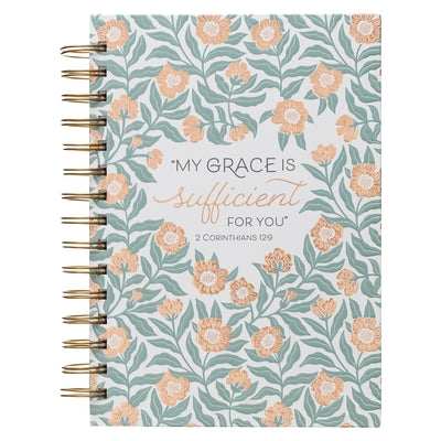 Large Wire Journal My Grace Is Sufficient for You by Christian Art Gifts