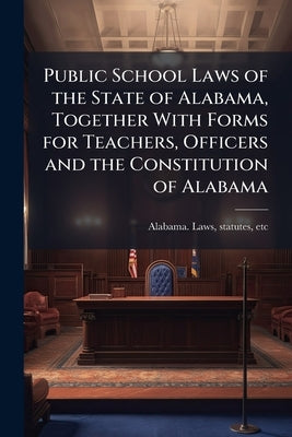Public School Laws of the State of Alabama, Together With Forms for Teachers, Officers and the Constitution of Alabama by Alabama Laws, Statutes Etc [From Old