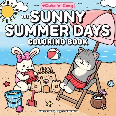The Sunny Summer Days Coloring Book by Carradice, Gaynor