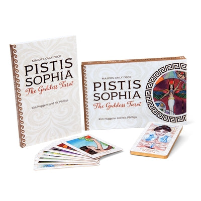 Pistis Sophia: The Goddess Tarot (Tarot Kit Box Set with 22 Cards and Guide Book) by Huggens, Kim