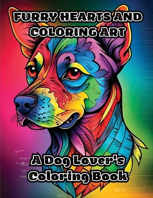 Furry Hearts and Coloring Art: A Dog Lover's Coloring Book by Colorzen