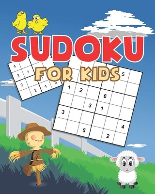 Sudoku for kids: Farm theme Easy Sudoku Puzzles Including 4x4's, 6x6's and 9x9's by Cherry, Jeff