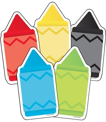 Chunky Crayons Cutouts by Carson Dellosa Education