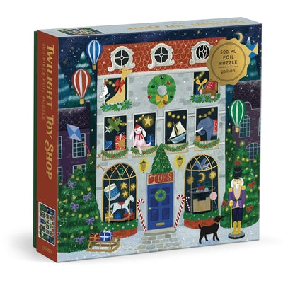 Twilight Toy Shop 500 Piece Foil Puzzle by Galison, Galison