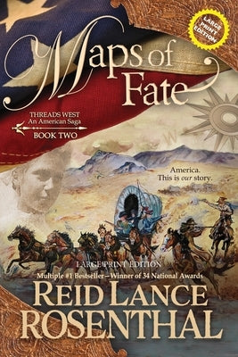 Maps of Fate (Large Print) by Rosenthal, Reid Lance
