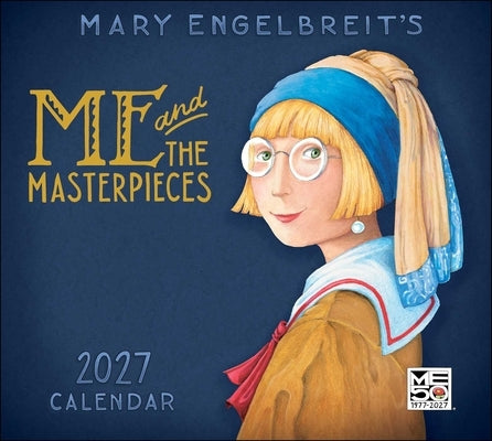 Mary Engelbreit's Me and the Masterpieces 2027 Deluxe Wall Calendar by Engelbreit, Mary