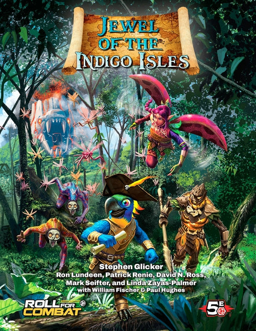 Battlezoo Jewel of the Indigo Isles (5e) by Glicker, Stephen