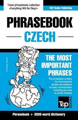 English-Czech phrasebook and 3000-word topical vocabulary by Taranov, Andrey
