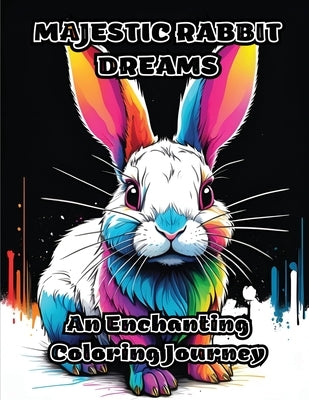 Majestic Rabbit Dreams: An Enchanting Coloring Journey by Colorzen