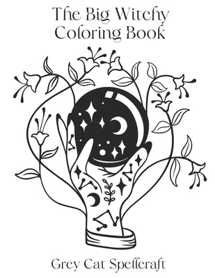 The Big Witchy Coloring Book by Spellcraft, Grey Cat
