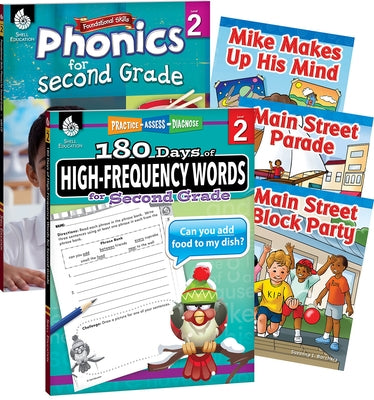 Learn-At-Home: Phonics Practice Reading Grade 2 Bundle: 5-Book Set by Multiple Authors