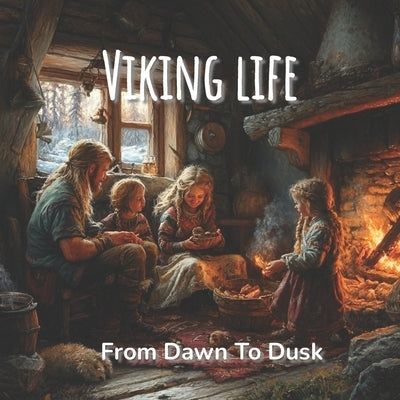 Viking Life From Dusk To Dawn: An Artistic Journey Through Norse Imagery: A Viking Mythology and History-Inspired Picture Book for Adults, Seniors, a by Harding, Raeka