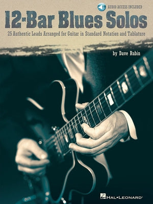 12-Bar Blues Solos Book/Online Audio [With CD] by Rubin, Dave