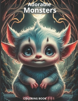Adorable Monsters Coloring Book: Monsters Coloring Book for Adults and Teens Coloring Pages by Laouriss, Brand