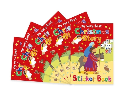 Christmas Story Sticker Book: Pack of 5 by Rock