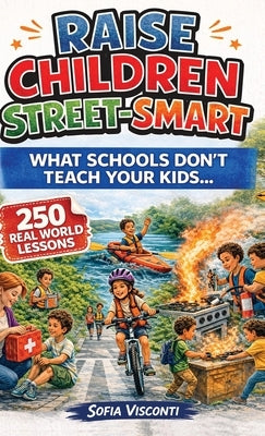 Raise Children Street-Smart - What Schools Don't Teach Your Kids: 250 Real World Lessons to Build Confident, Independent, Resilient Kids with the Life by Visconti, Sofia