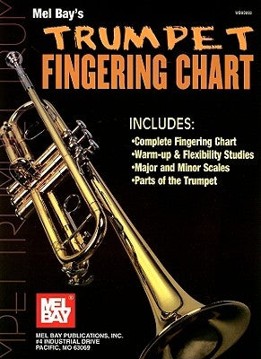 Trumpet Fingering Chart by Mel Bay Publications Inc