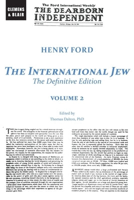 The International Jew: The Definitive Edition (Volume Two) by Ford, Henry
