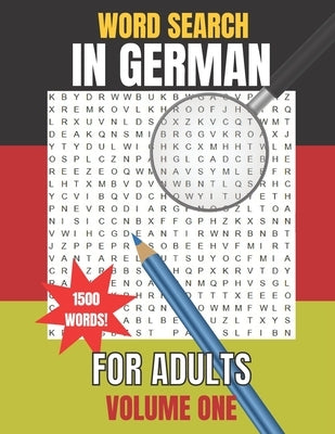Word Search in German for Adults: Wortsuche auf Deutsch für Erwachsene by Designs, Red Mountain