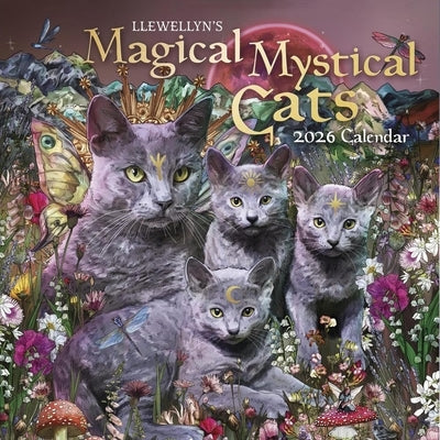 Llewellyn's 2026 Magical Mystical Cats Calendar by Llewellyn
