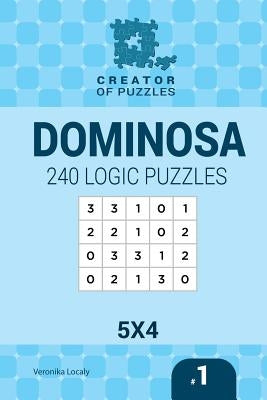 Creator of puzzles - Dominosa 240 Logic Puzzles 5x4 (Volume 1) by Krylov, Mykola