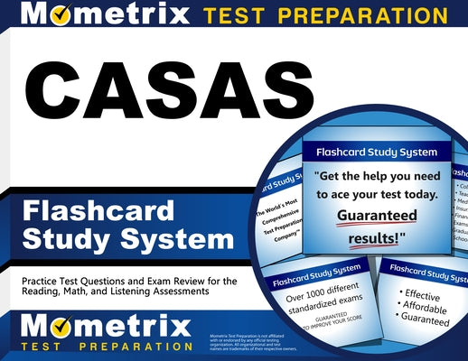 Casas Flashcard Study System: Practice Test Questions and Exam Review for the Reading and Math Assessments by Mometrix